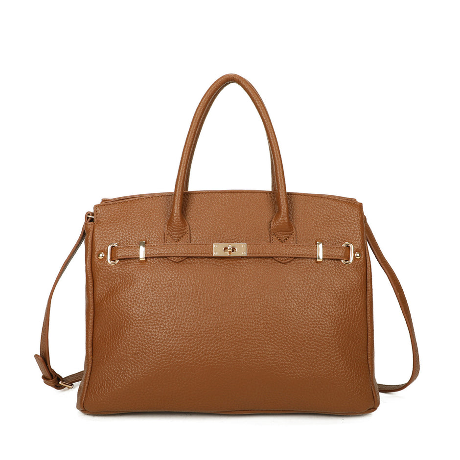 Sac à main Shopper avec détails dorés