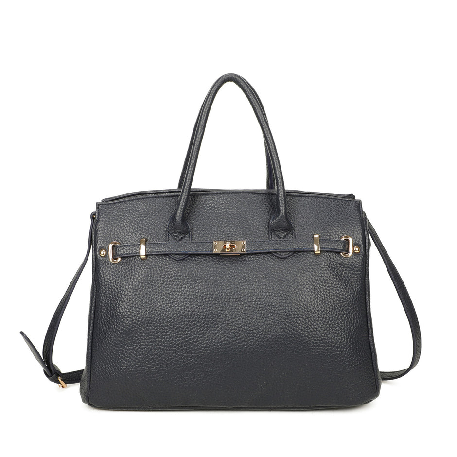 Sac à main Shopper avec détails dorés