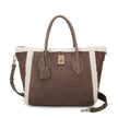 Sac à main Shopper avec fourrure et daim