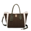 Sac à main Shopper avec fourrure et daim