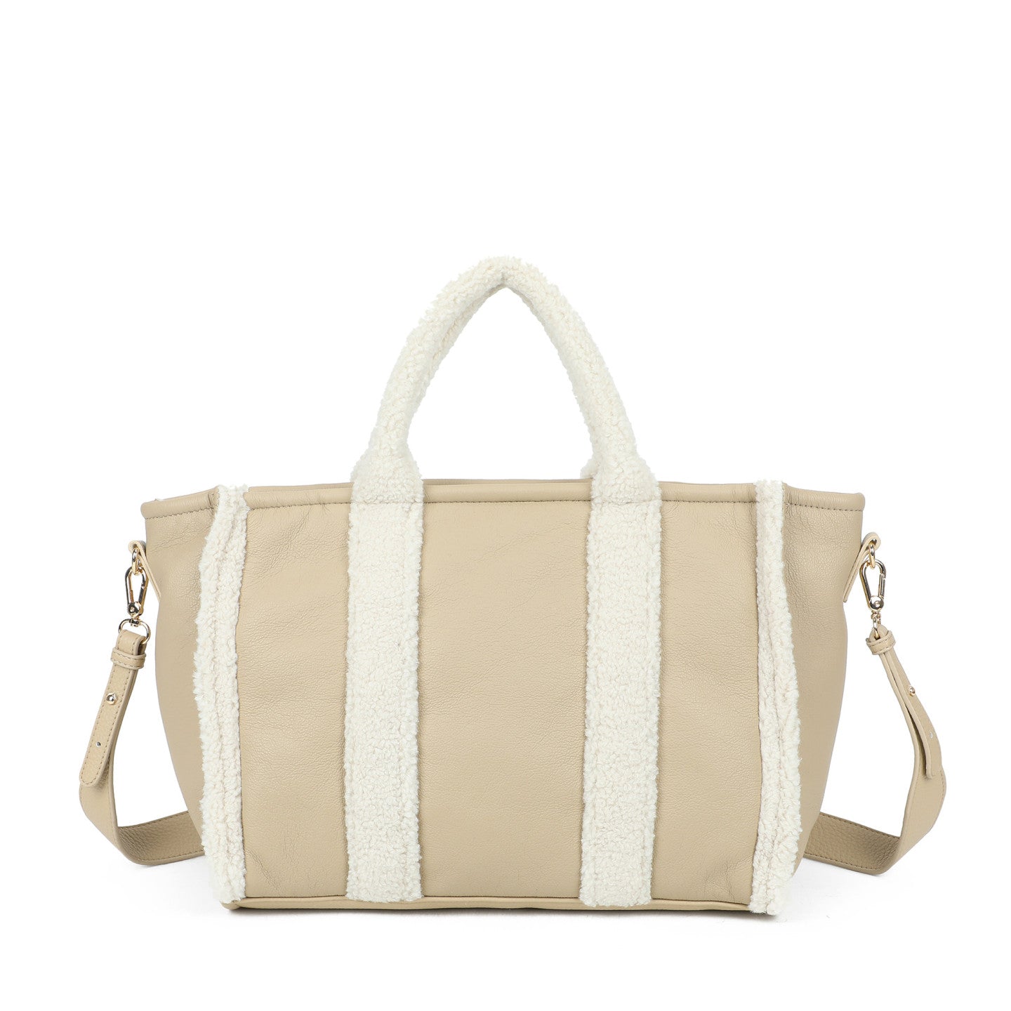 Sac à main Shopper avec fourrure