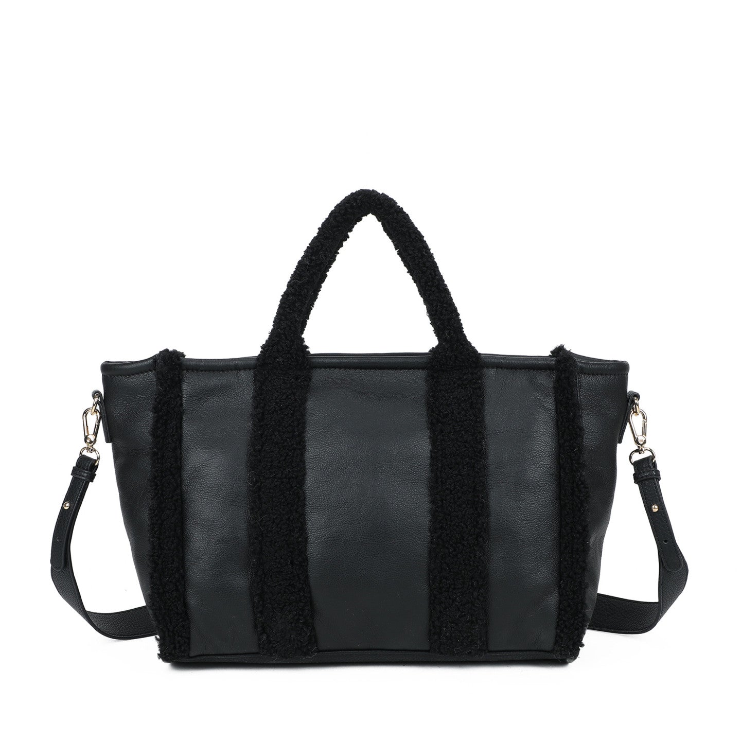 Sac à main Shopper avec fourrure