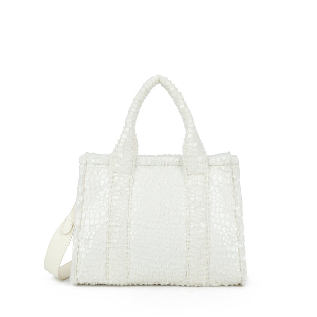 Sac à main Shopper avec fourrure