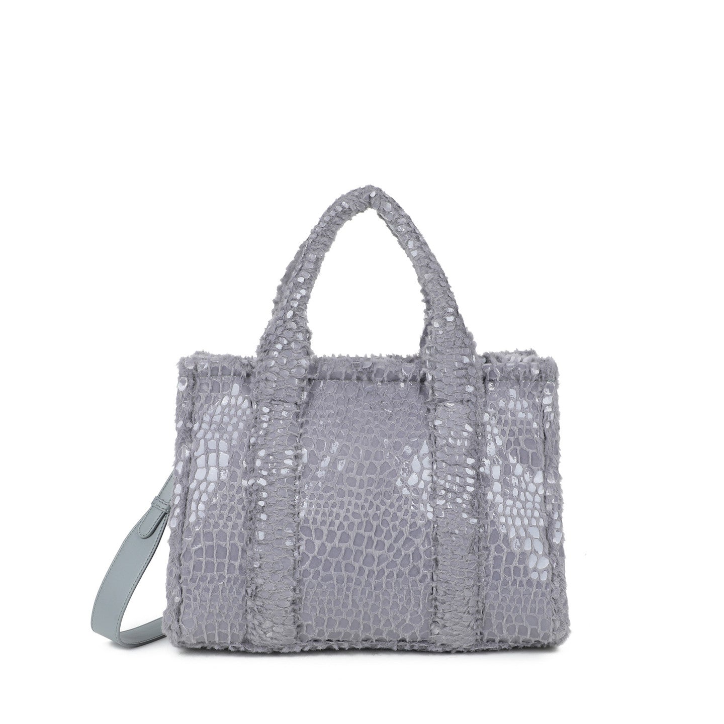 Sac à main Shopper avec fourrure