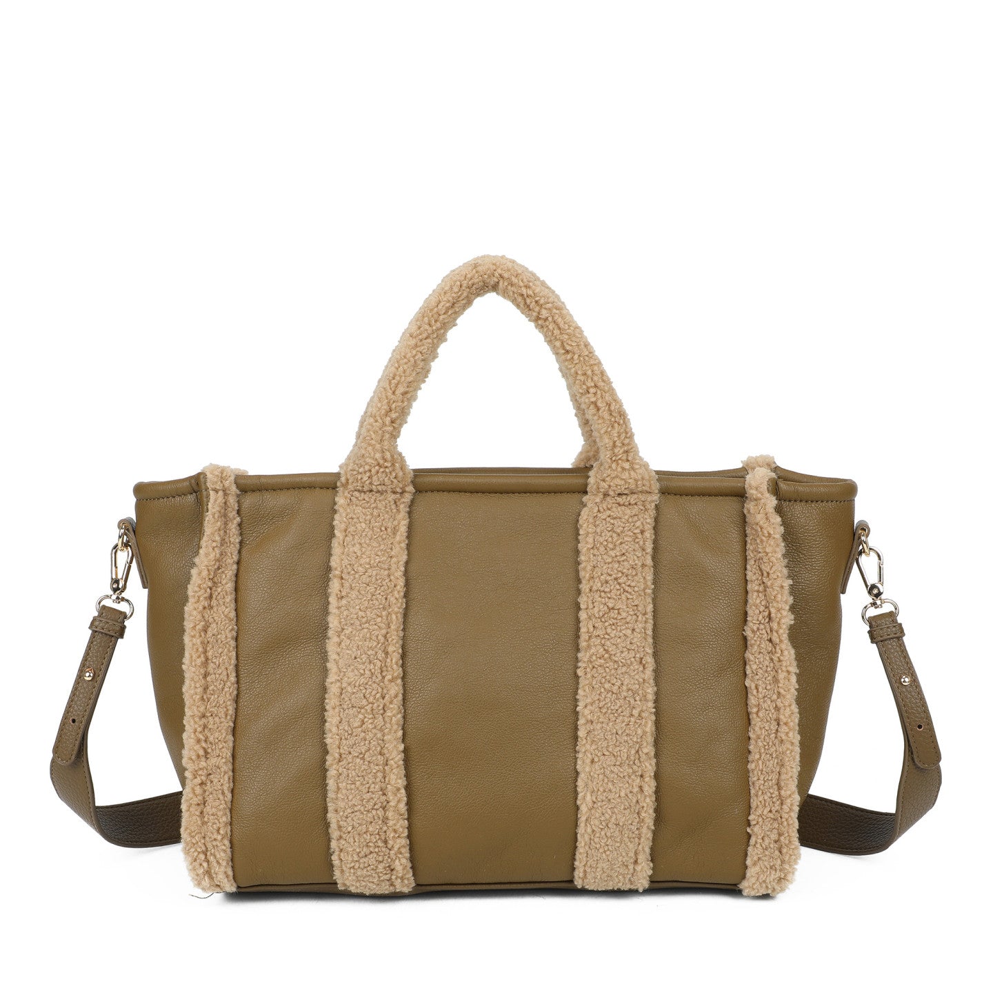 Sac à main Shopper avec fourrure
