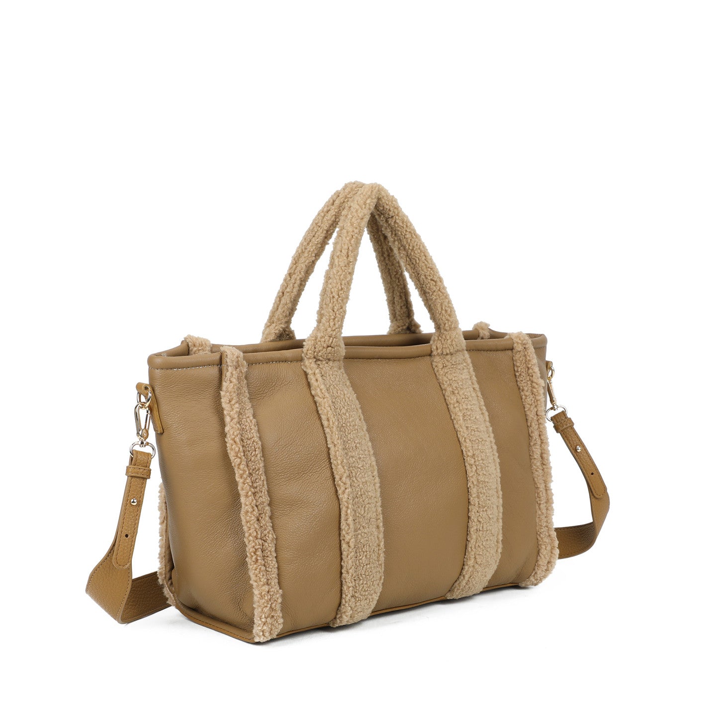Sac à main Shopper avec fourrure