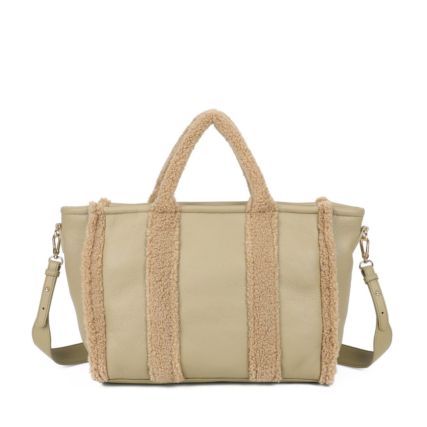 Sac à main Shopper avec fourrure
