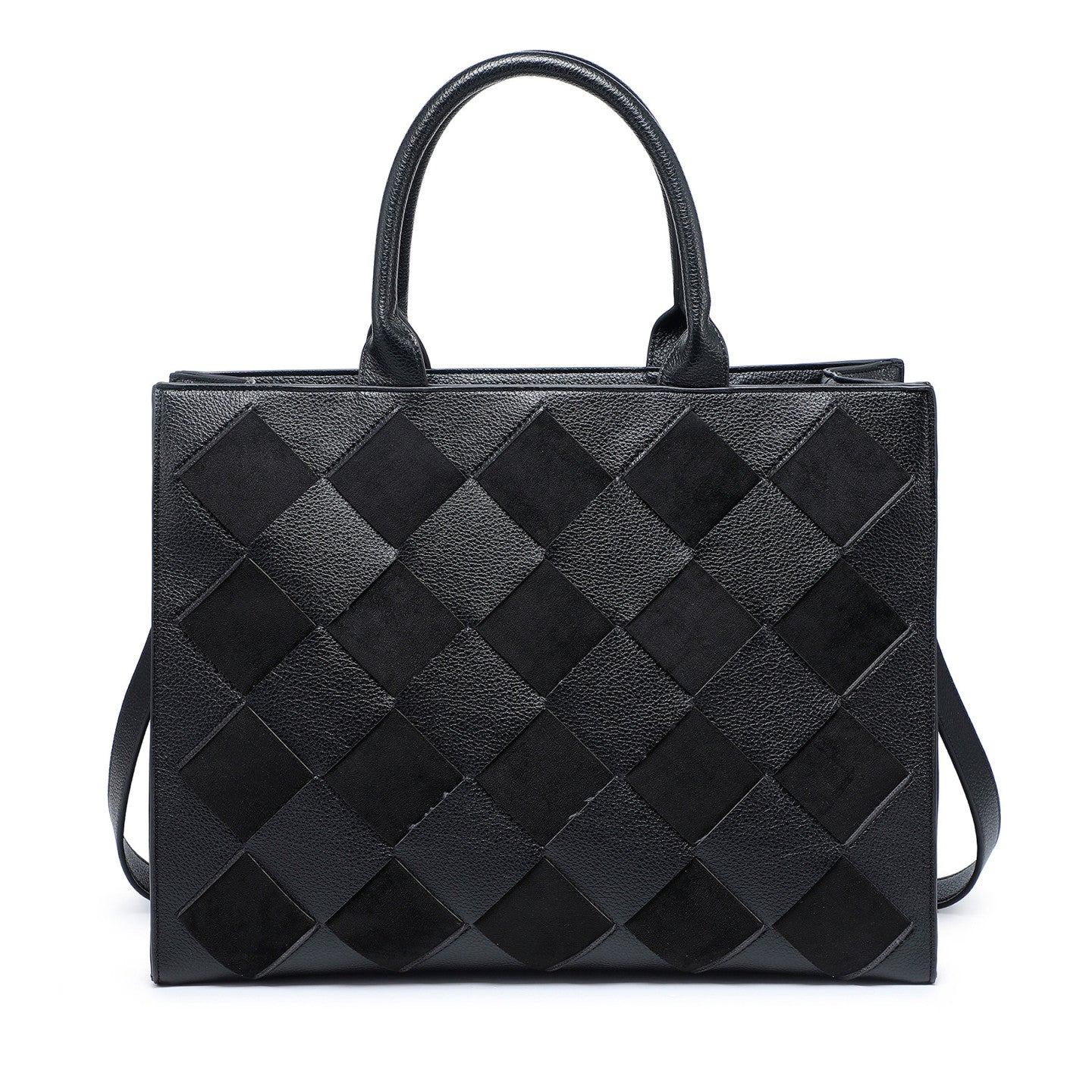 Sac à main Shopper avec losanges