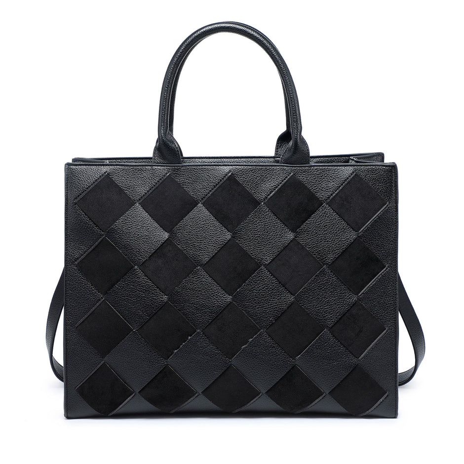 Sac à main Shopper avec losanges