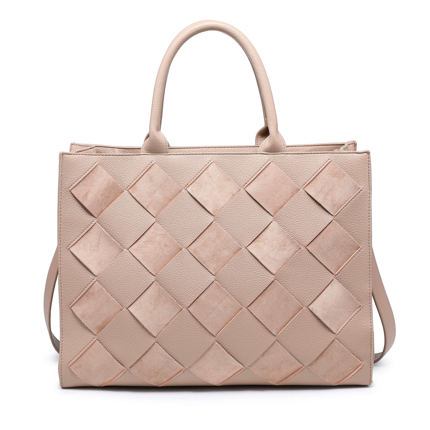 Sac à main Shopper avec losanges