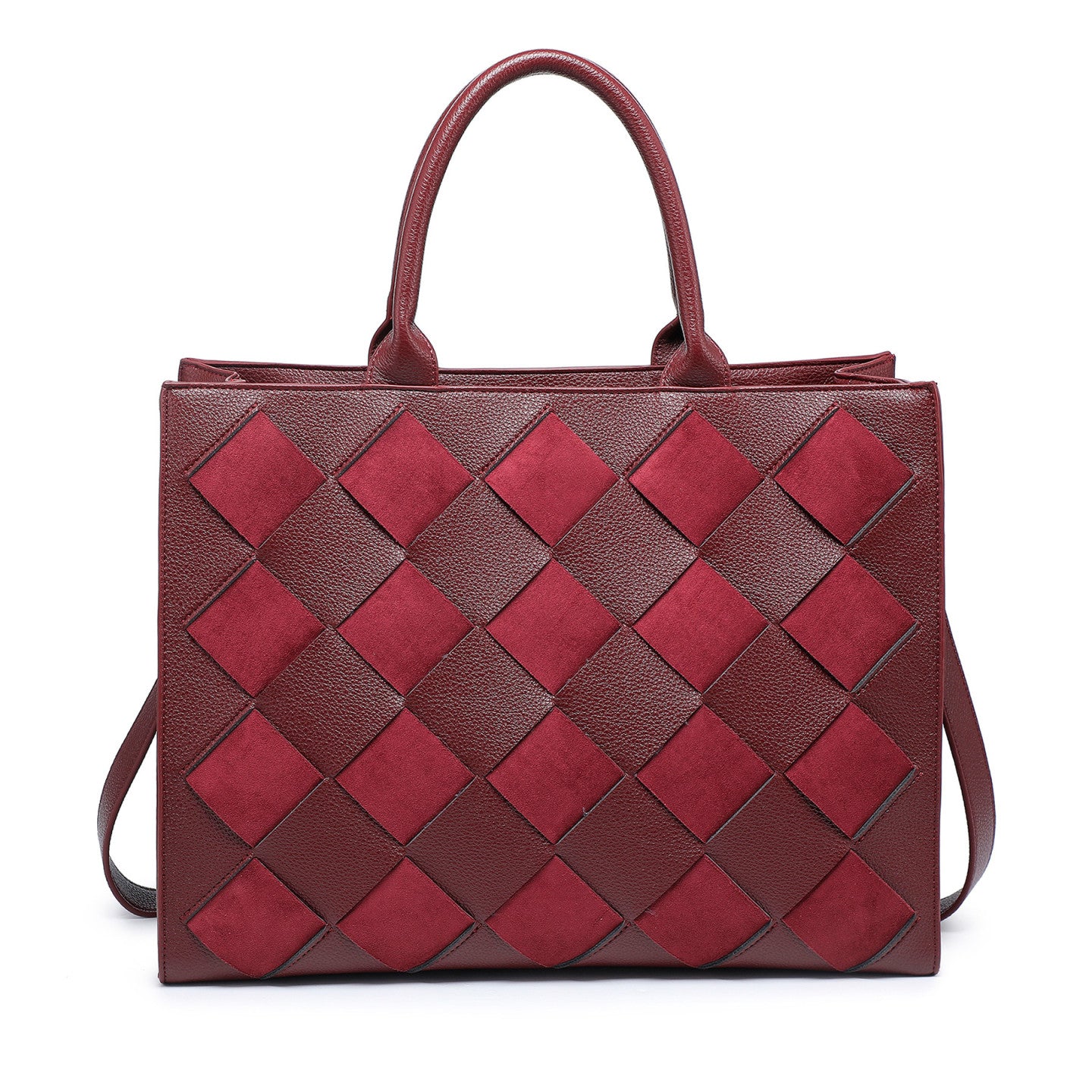 Sac à main Shopper avec losanges