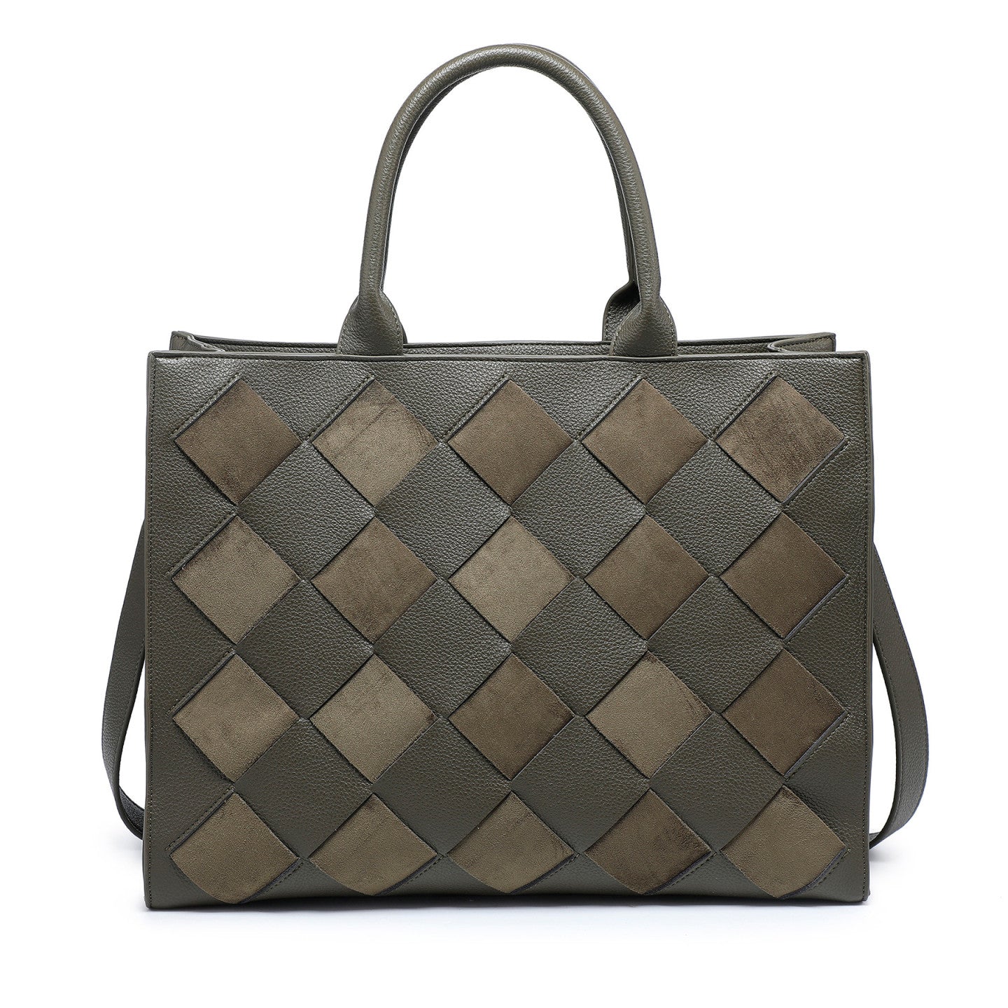 Sac à main Shopper avec losanges