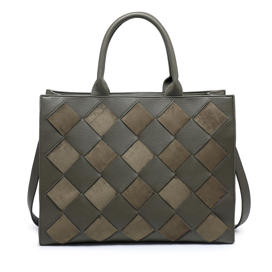 Sac à main Shopper avec losanges
