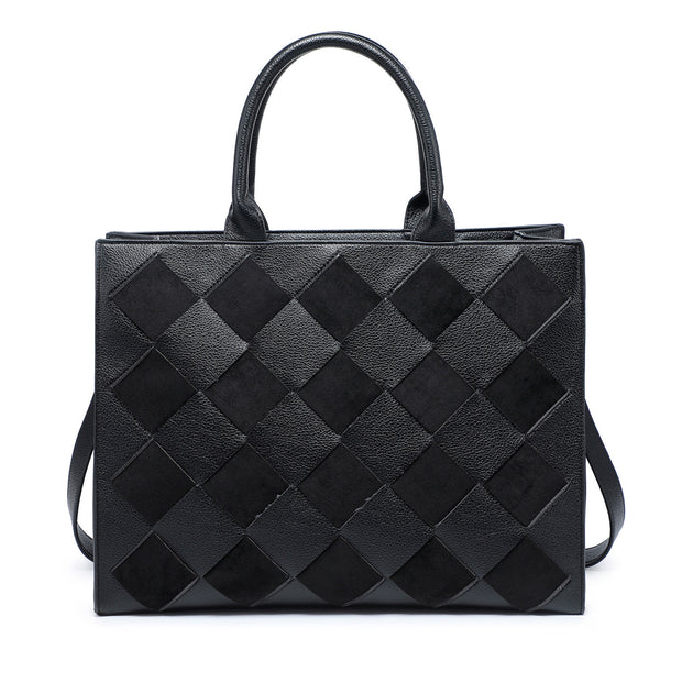 Sac à main Shopper avec losanges