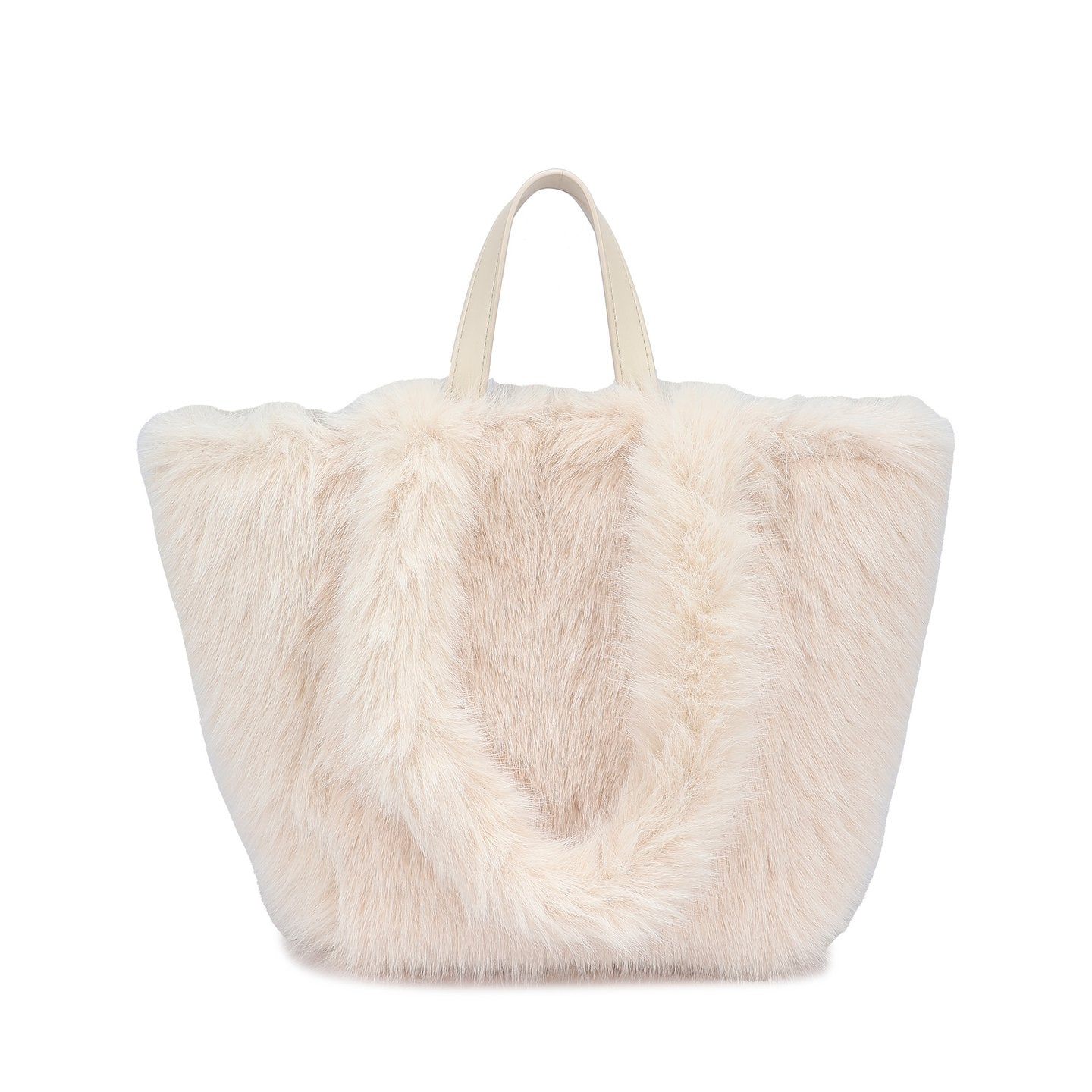 Sac à main Shopper avec poils