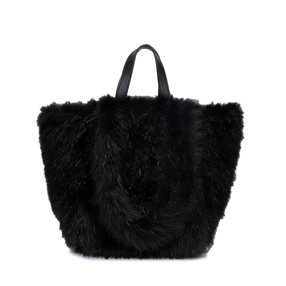 Sac à main Shopper avec poils