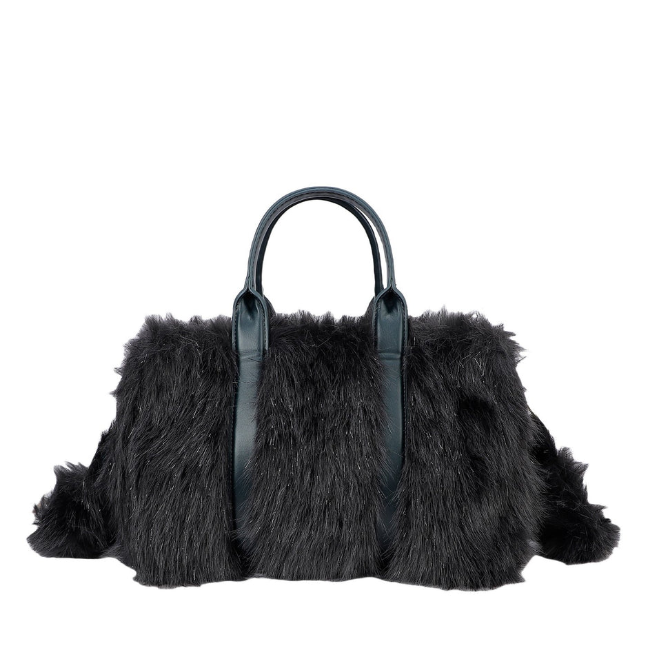 Sac à main Shopper avec poils