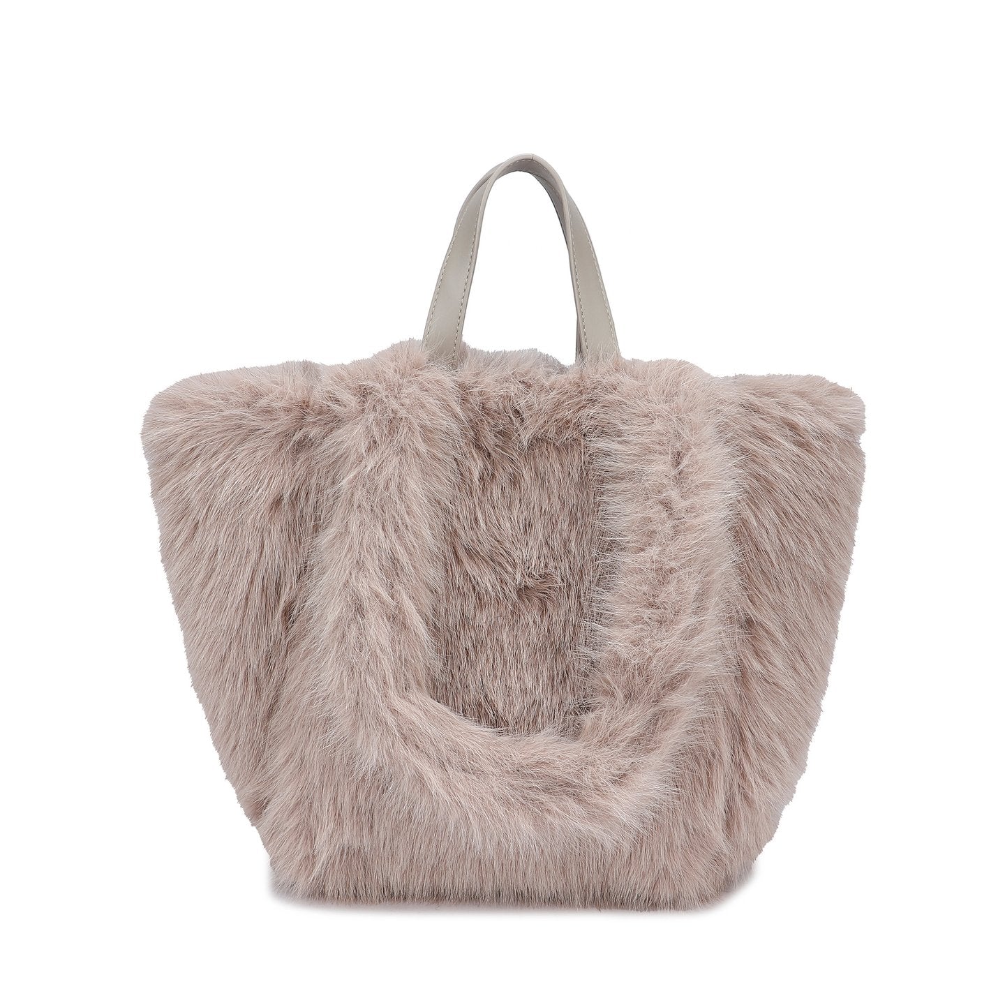 Sac à main Shopper avec poils