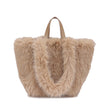 Sac à main Shopper avec poils