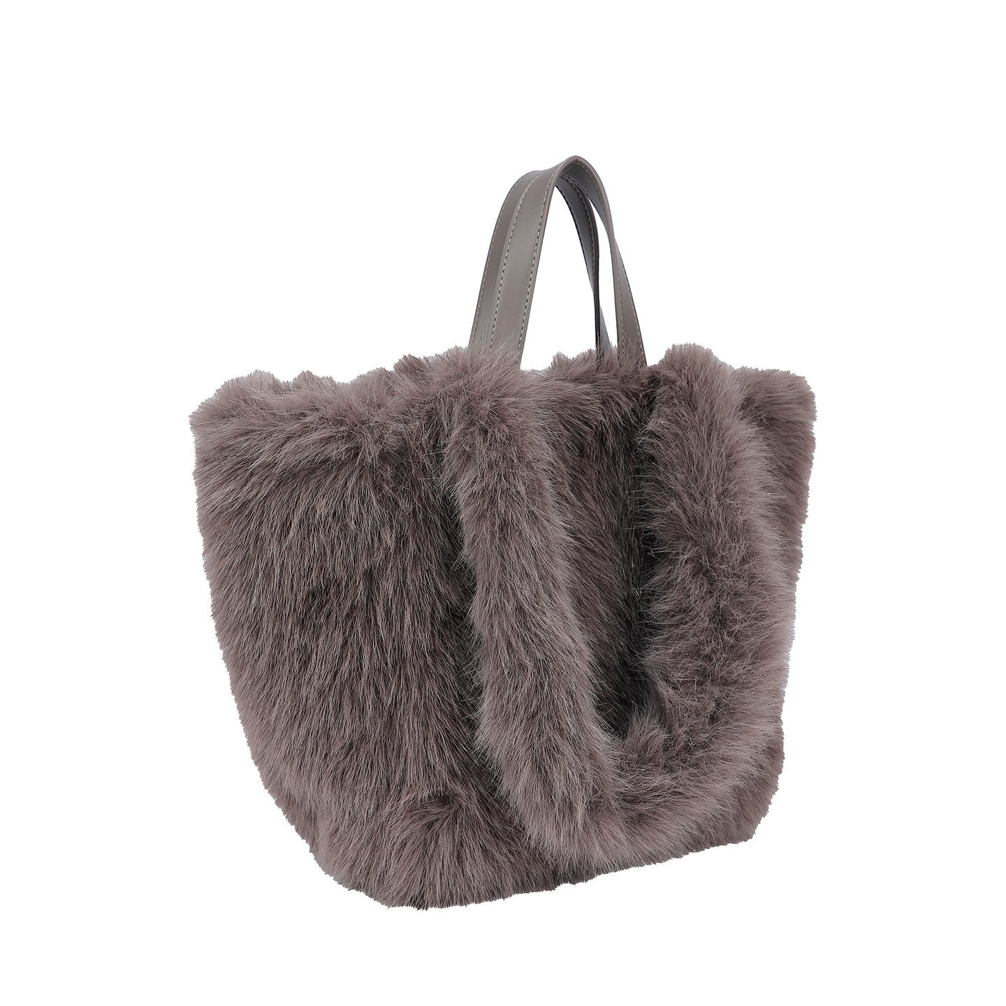 Sac à main Shopper avec poils