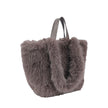 Sac à main Shopper avec poils