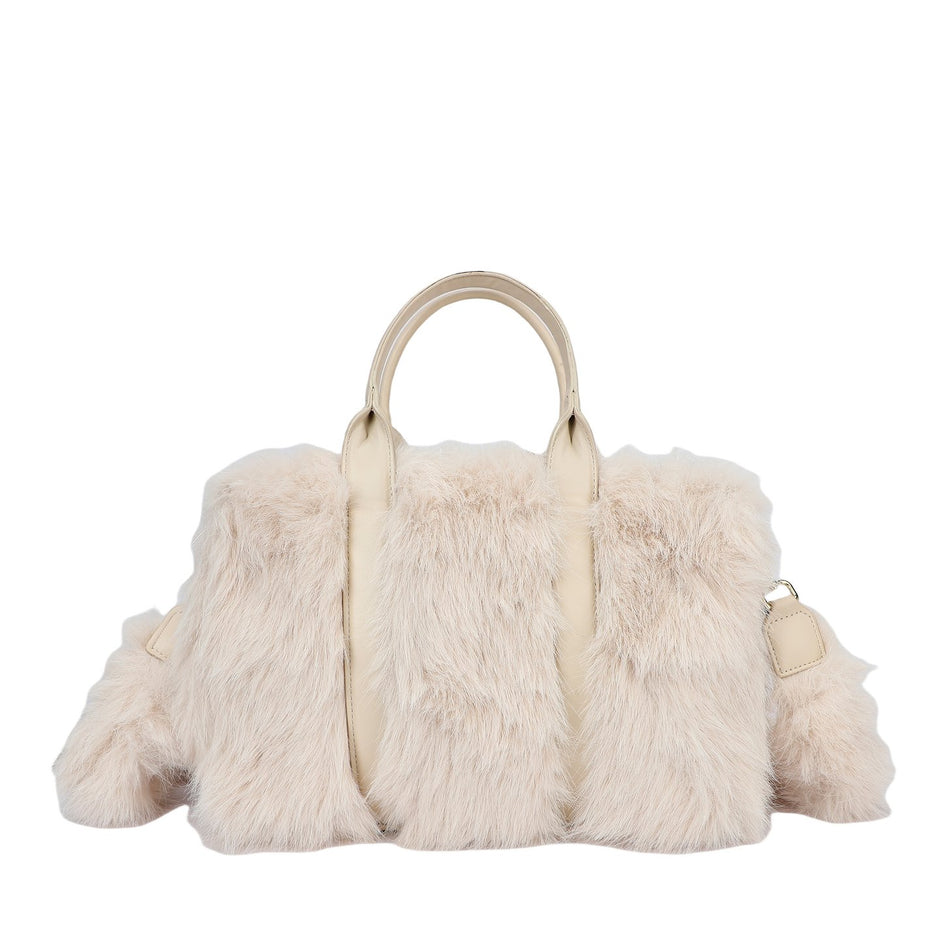 Sac à main Shopper avec poils
