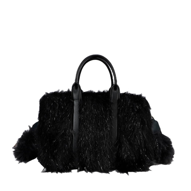 Sac à main Shopper avec poils