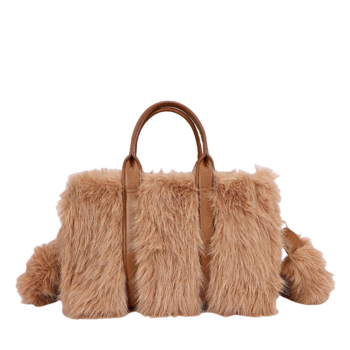 Sac à main Shopper avec poils