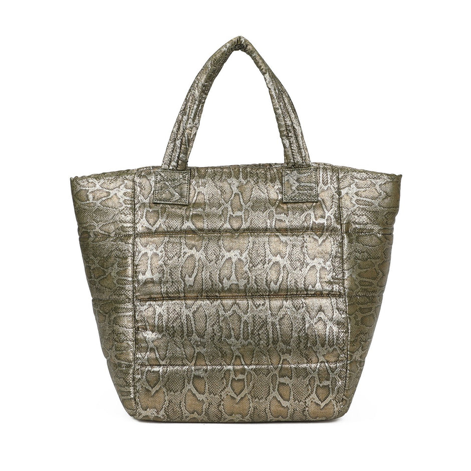 Sac à main Shopper en tissu brillant