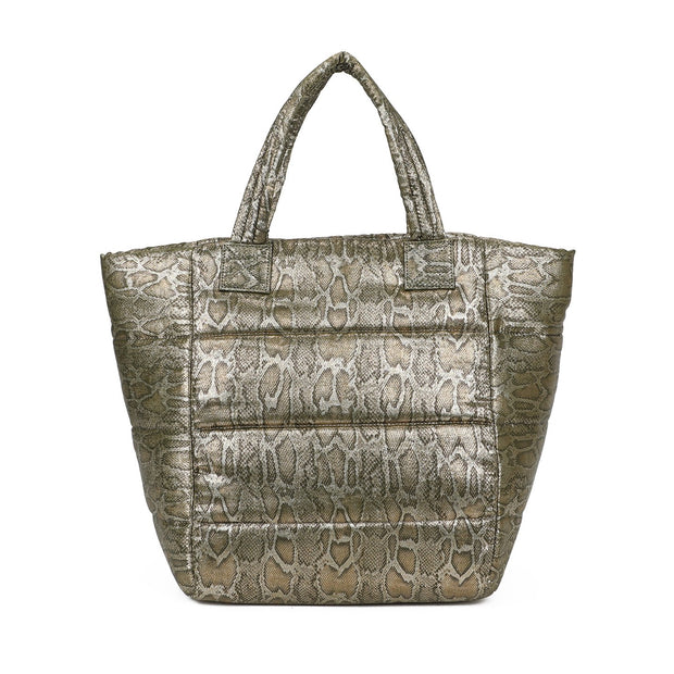 Sac à main Shopper en tissu brillant
