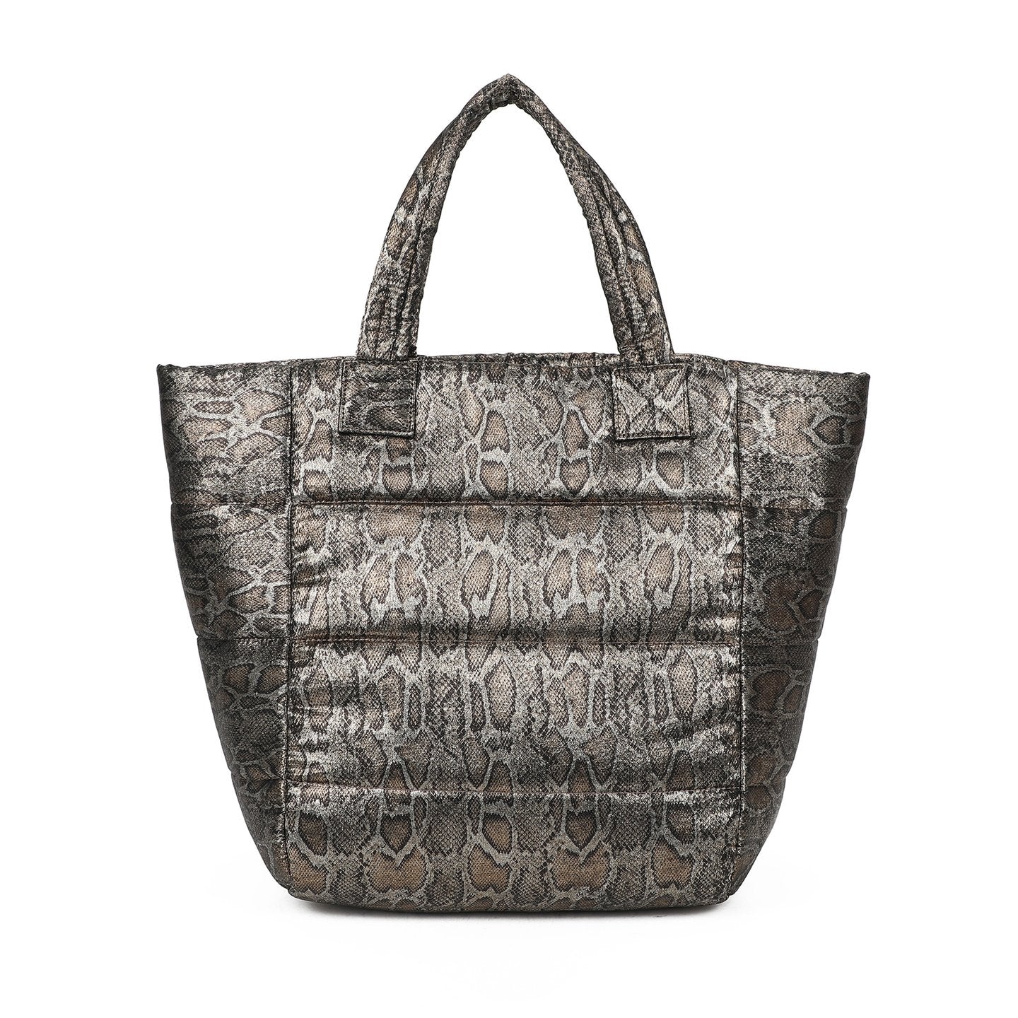 Sac à main Shopper en tissu brillant