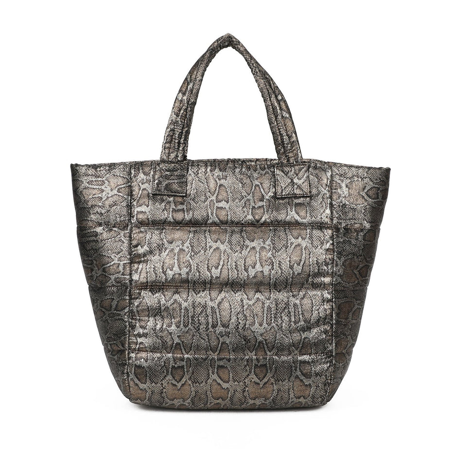Sac à main Shopper en tissu brillant