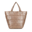 Sac à main Shopper en tissu brillant