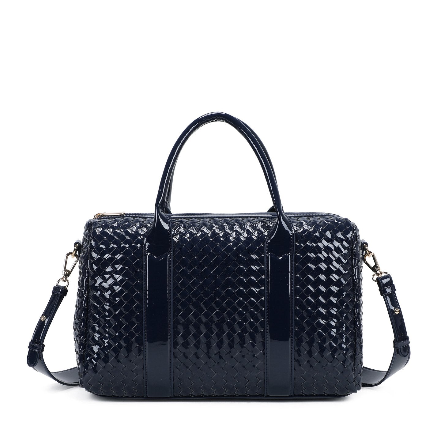 Sac à main Shopper en vernis et détails