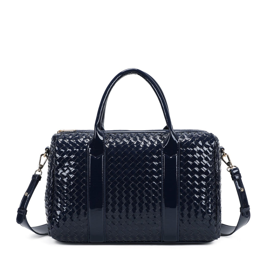 Sac à main Shopper en vernis et détails