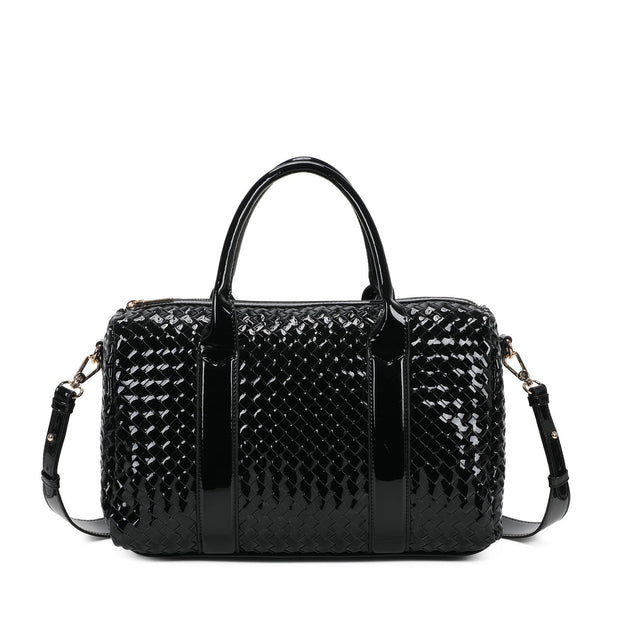 Sac à main Shopper en vernis et détails