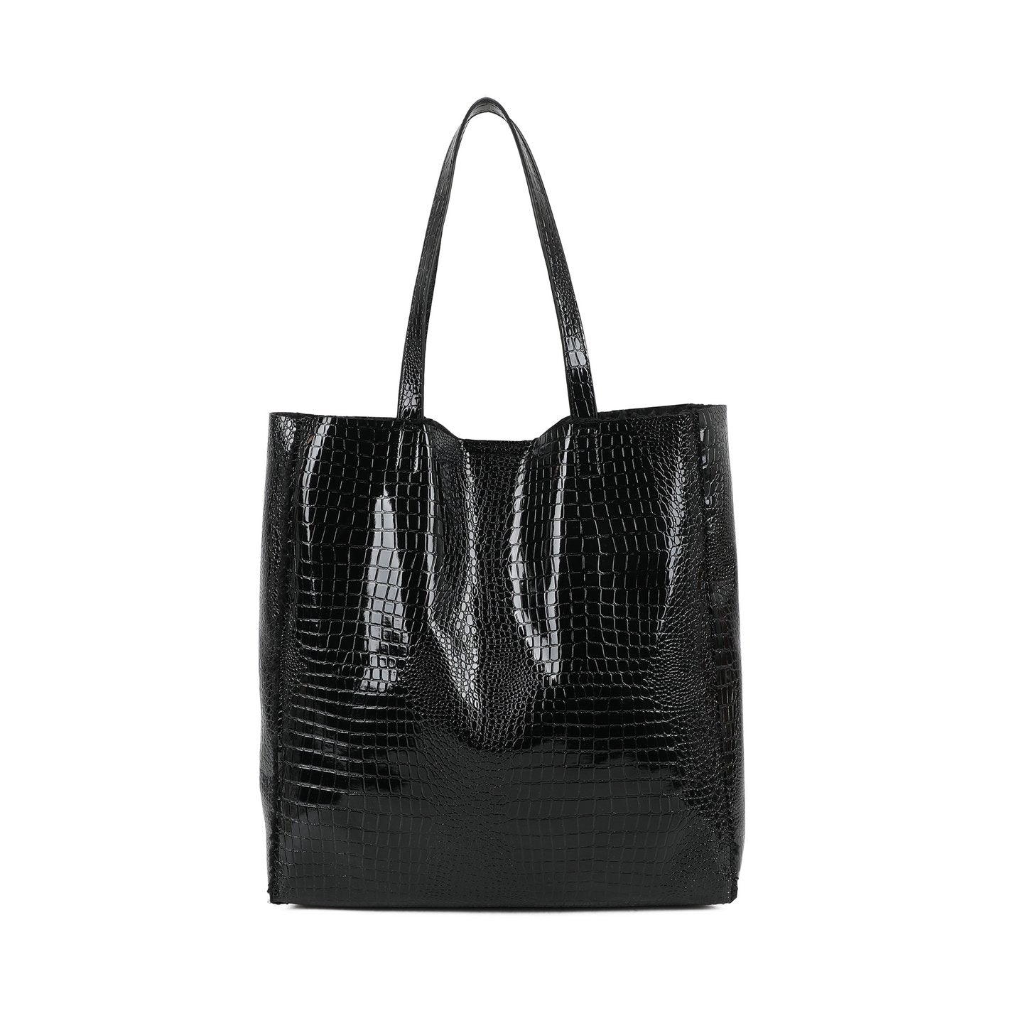Sac à main Shopper en vernis