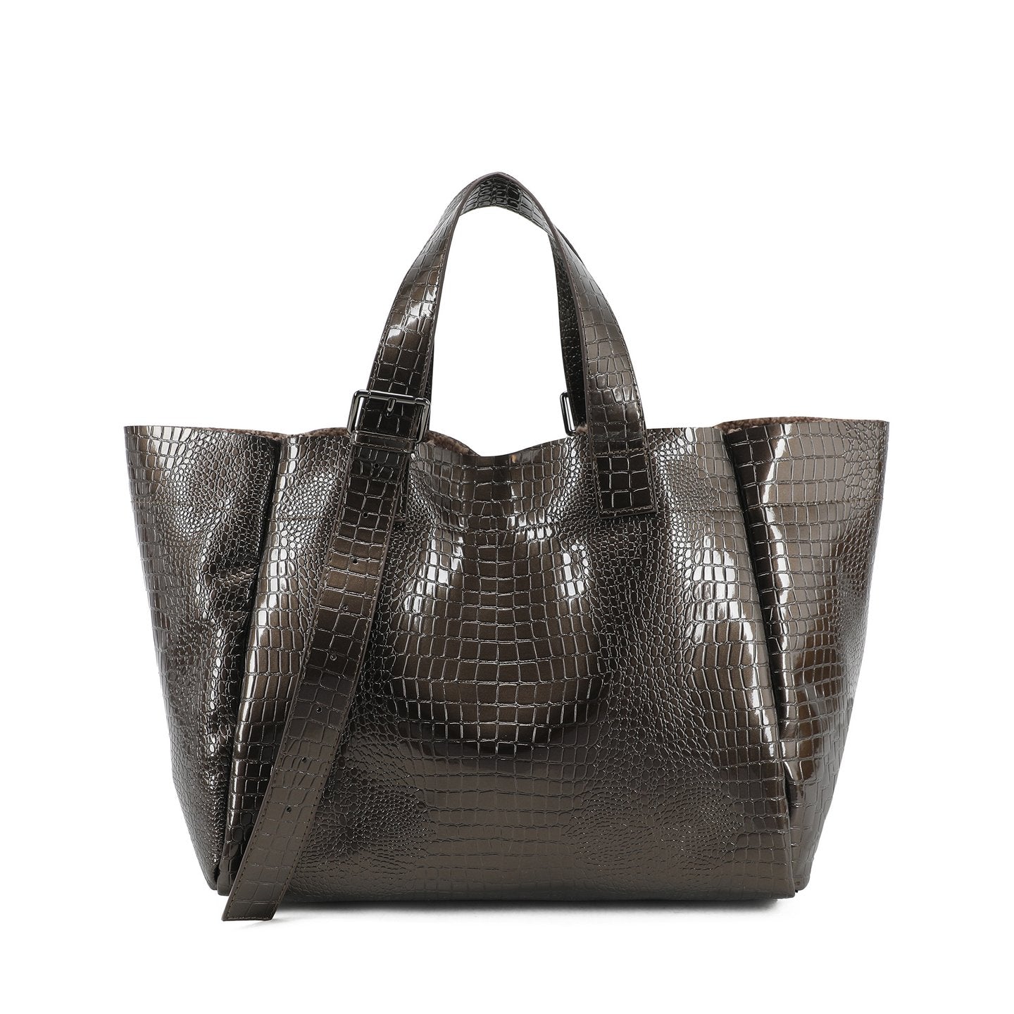 Sac à main Shopper en vernis