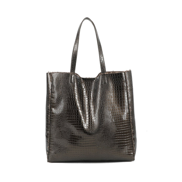 Sac à main Shopper en vernis