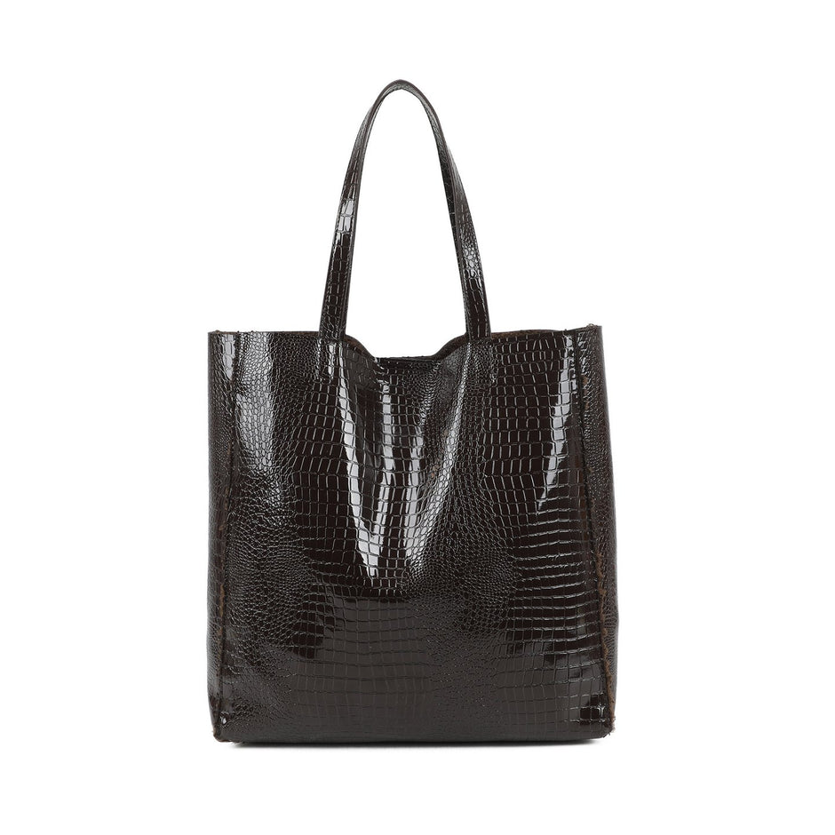 Sac à main Shopper en vernis