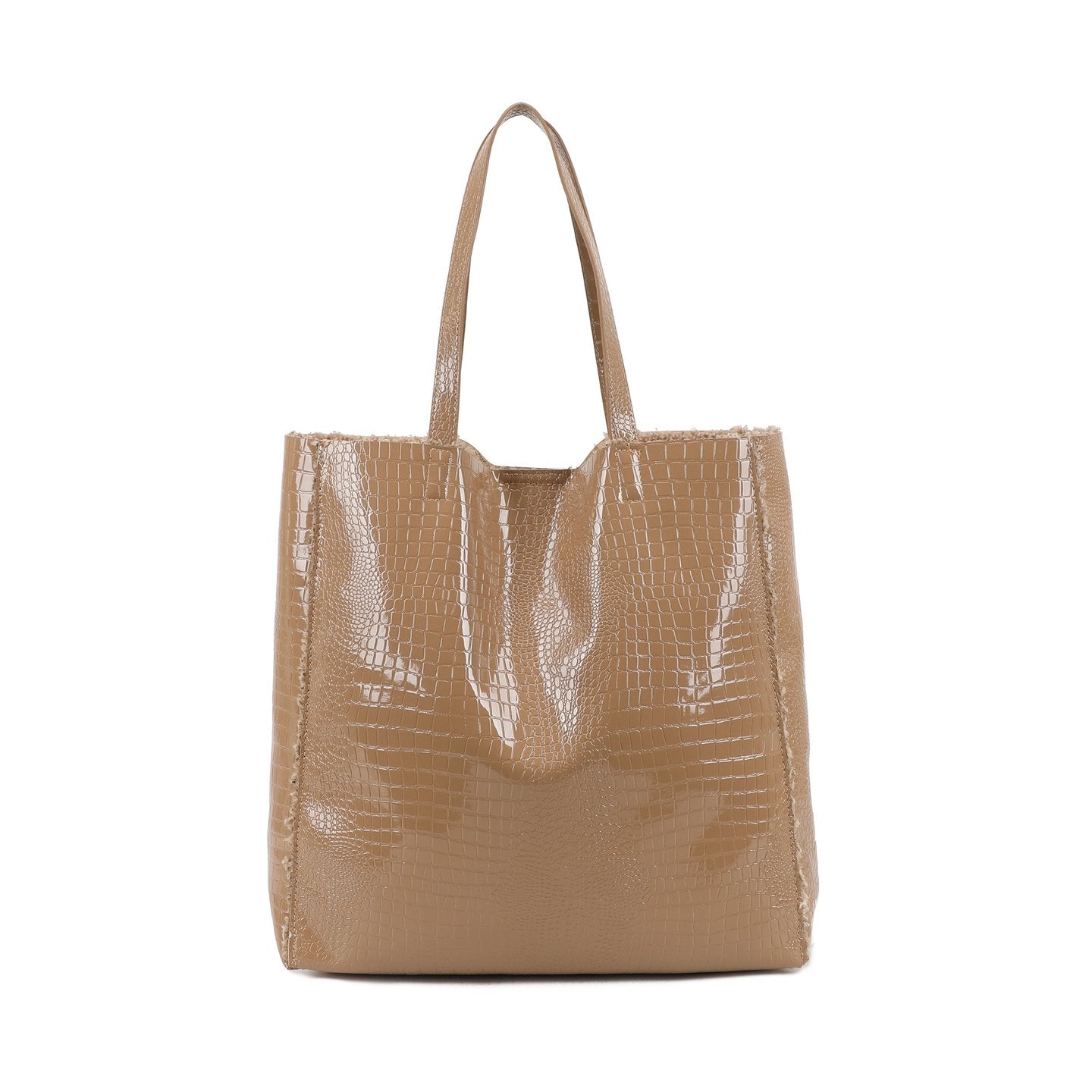 Sac à main Shopper en vernis