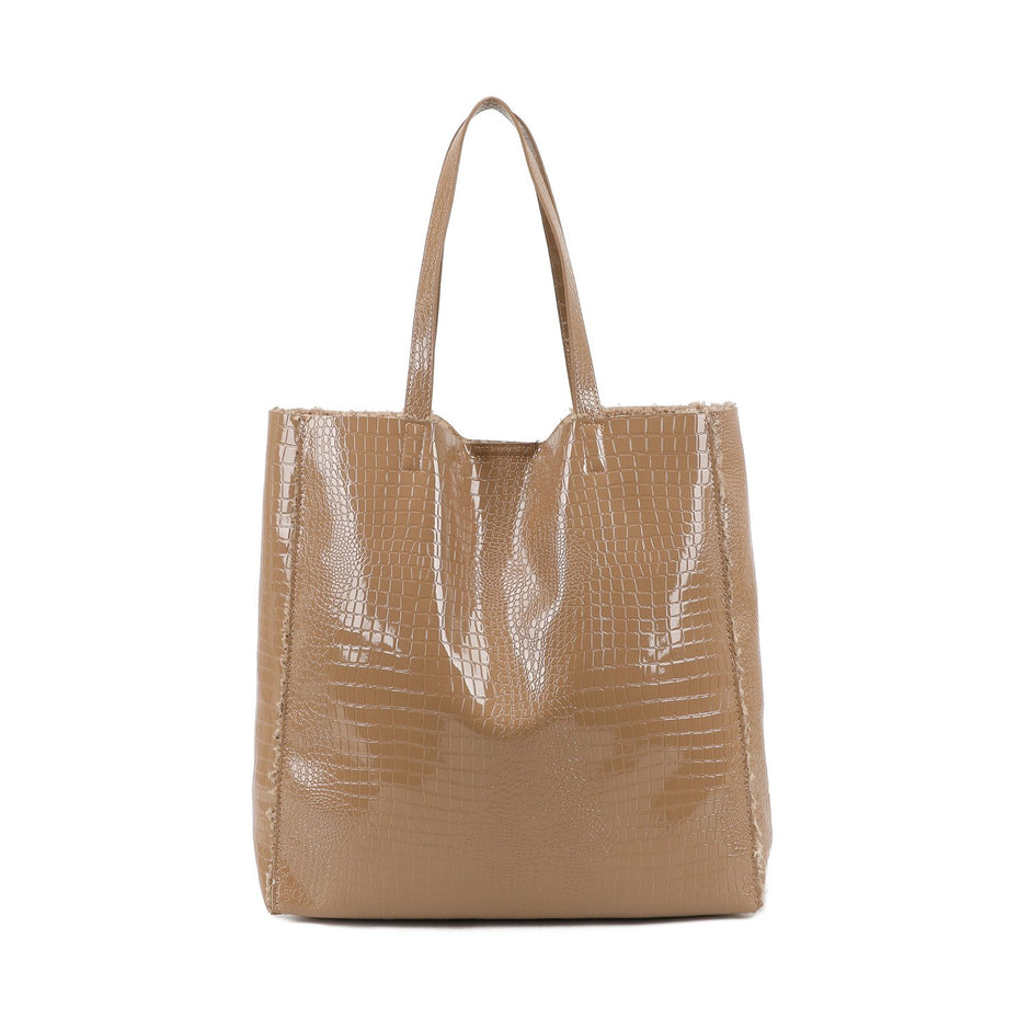 Sac à main Shopper en vernis