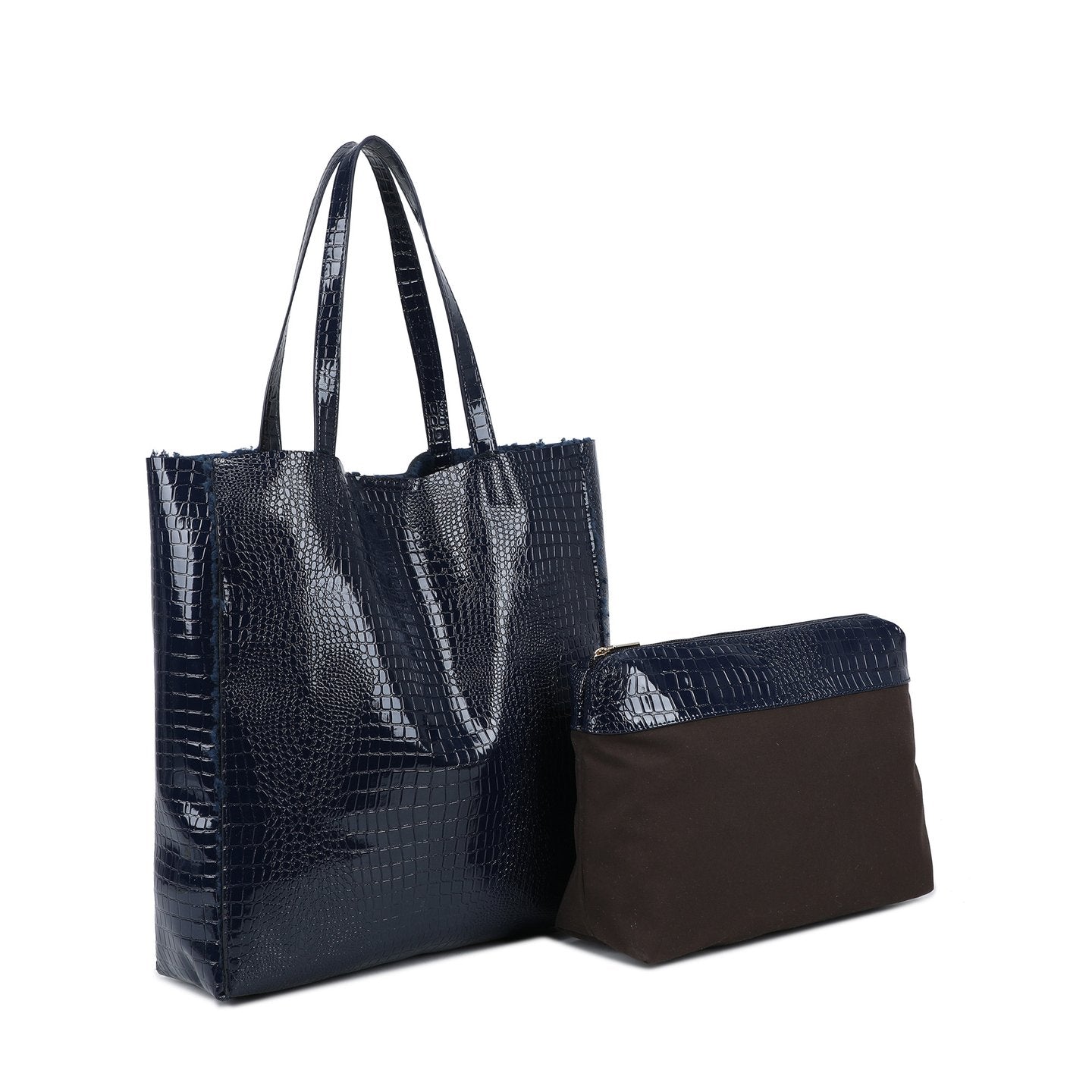 Sac à main Shopper en vernis
