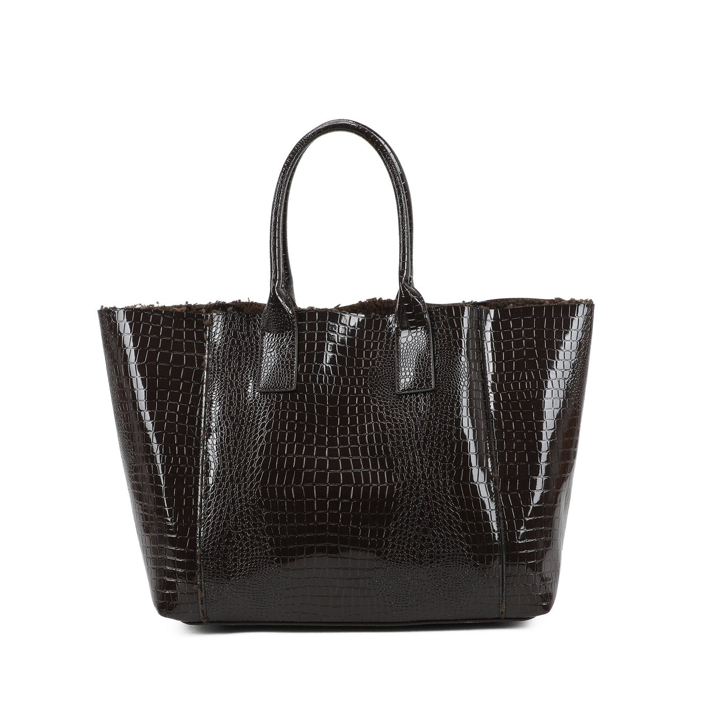 Sac à main Shopper en vernis