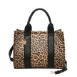Sac à main Shopper imprimé animal