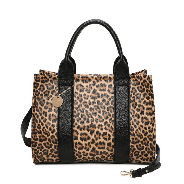 Sac à main Shopper imprimé animal
