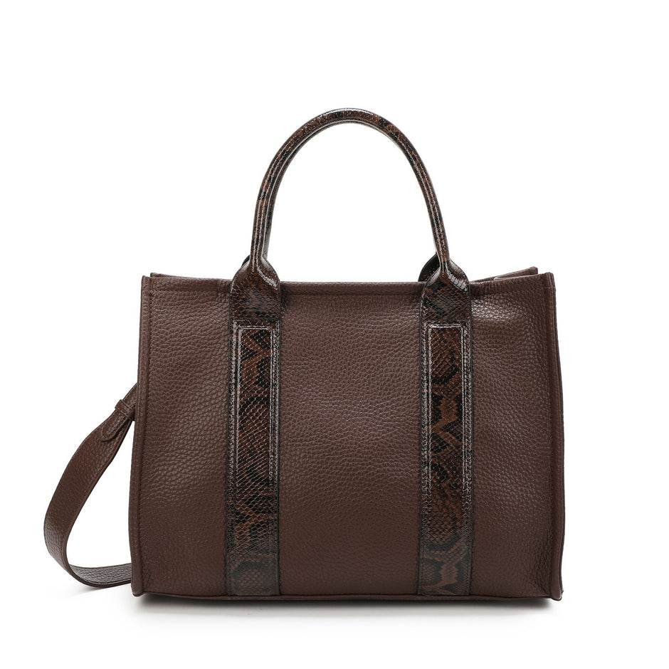 Sac à main Shopper imprimé animal