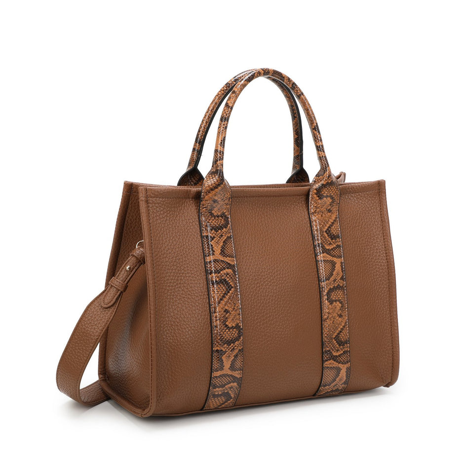 Sac à main Shopper imprimé animal