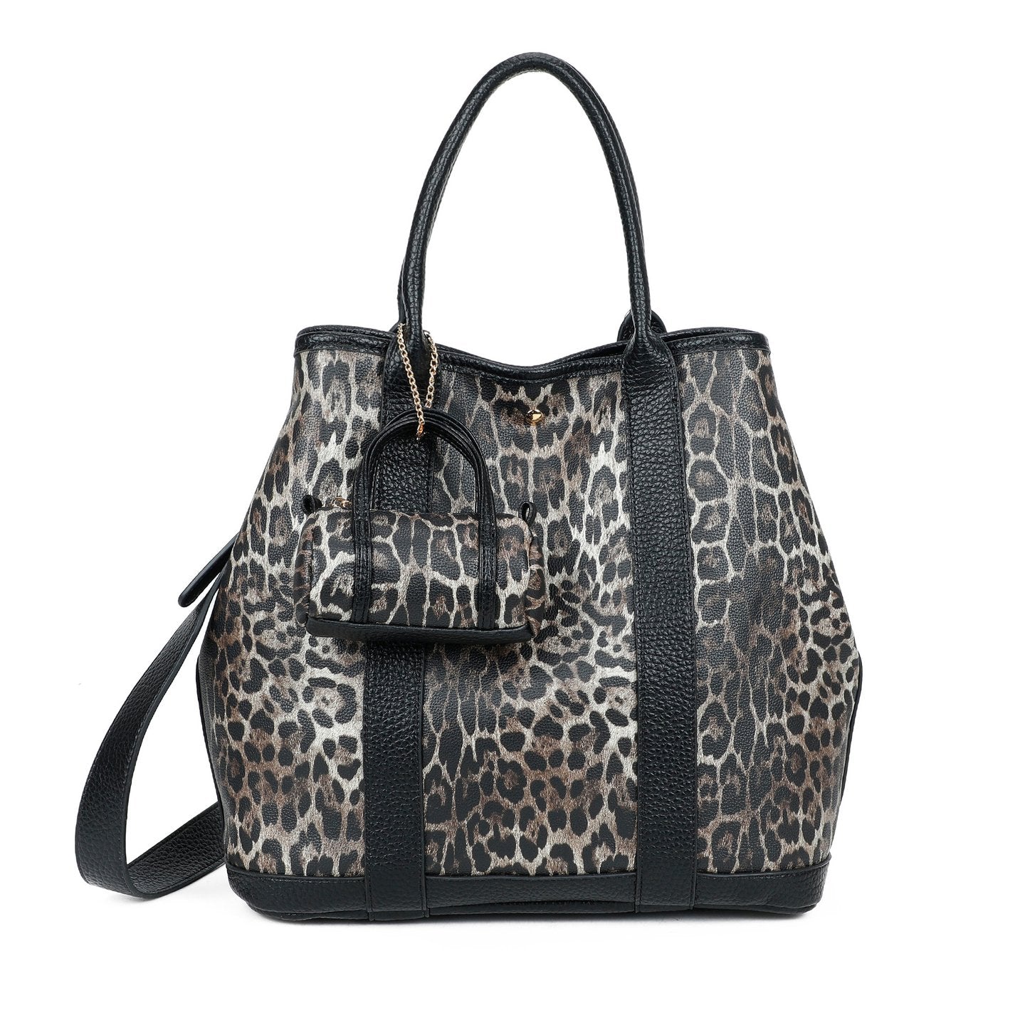 Sac à main Shopper imprimé animal