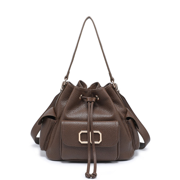 Sac à main Shopper style bonbon